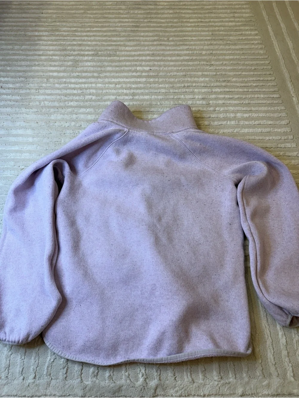 Old Navy Lavender Half-Zip Pullover Hoodie